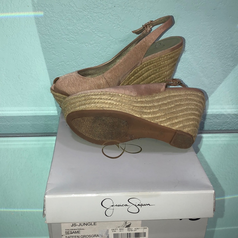 Jessica Simpson sesame colored espadrilles - Picture 6 of 8